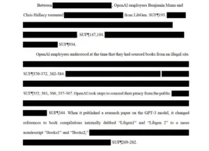 Authors Push for Summary Judgment in Landmark Copyright Lawsuit Against OpenAI and Microsoft